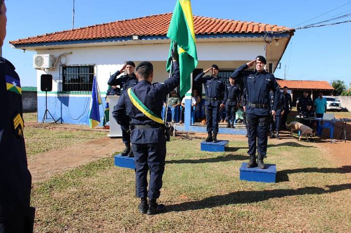 10º BPM – TROCA DE COMANDO DA UNIDADE DA POLÍCIA MILITAR EM ALTO ALEGRE DOS PARECIS