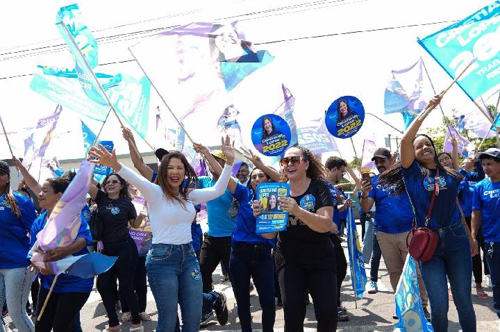 Cristiane Lopes reúne multidão no Pit Stop da Cris em Porto Velho