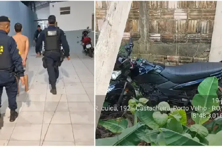 Jovem é preso após ameaçar familiares com facão e agredir irmão de 14 anos em Nova Mutum Paraná