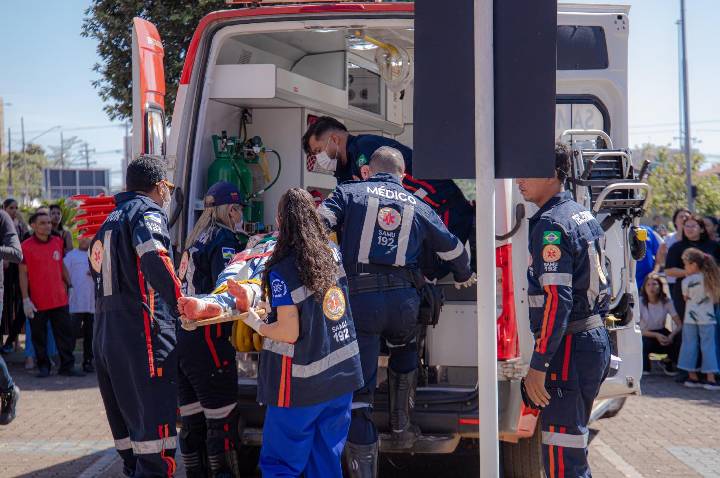 SAMU registra mais de nove atendimentos por dia envolvendo motociclistas