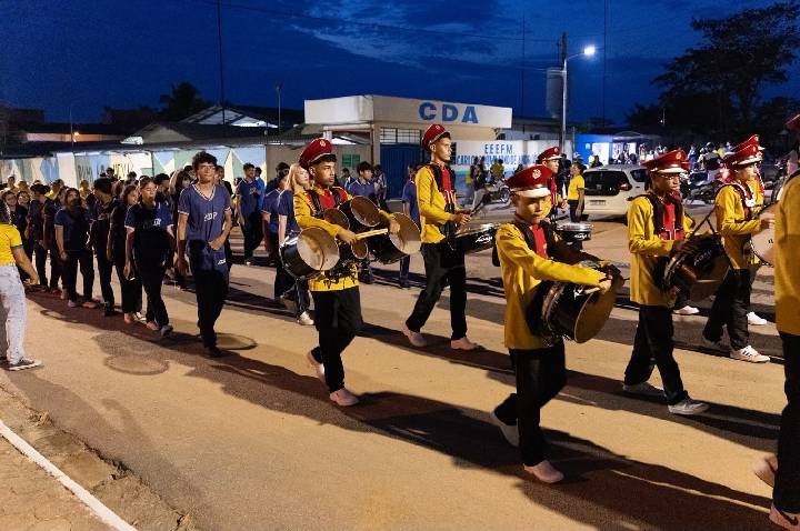 Tiroteio interrompe desfile de 7 de Setembro em Candeias do Jamari e provoca pânico
