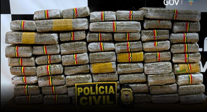 Polícia Civil prende quatro por tráfico de drogas em Guajará-Mirim