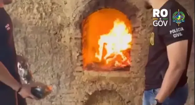 Polícia Civil de Rondônia realiza incineração de drogas em Nova Mamoré