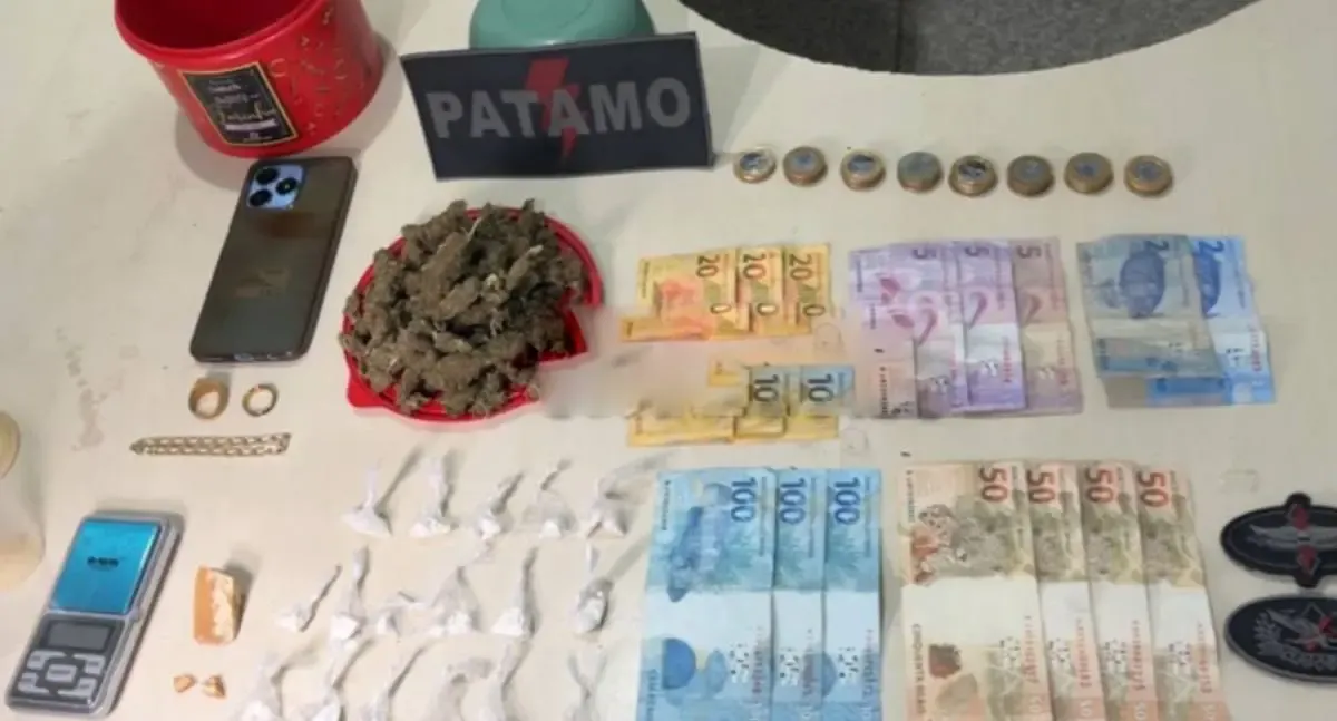 Foragido é preso com drogas e dinheiro em Rondônia