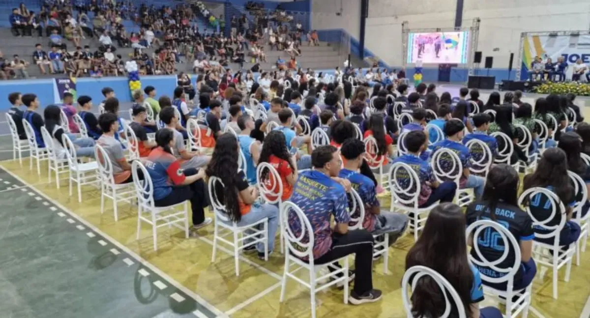 Joer 2025: fase estadual juvenil é aberta em Ji-Paraná com delegações de todo o estado