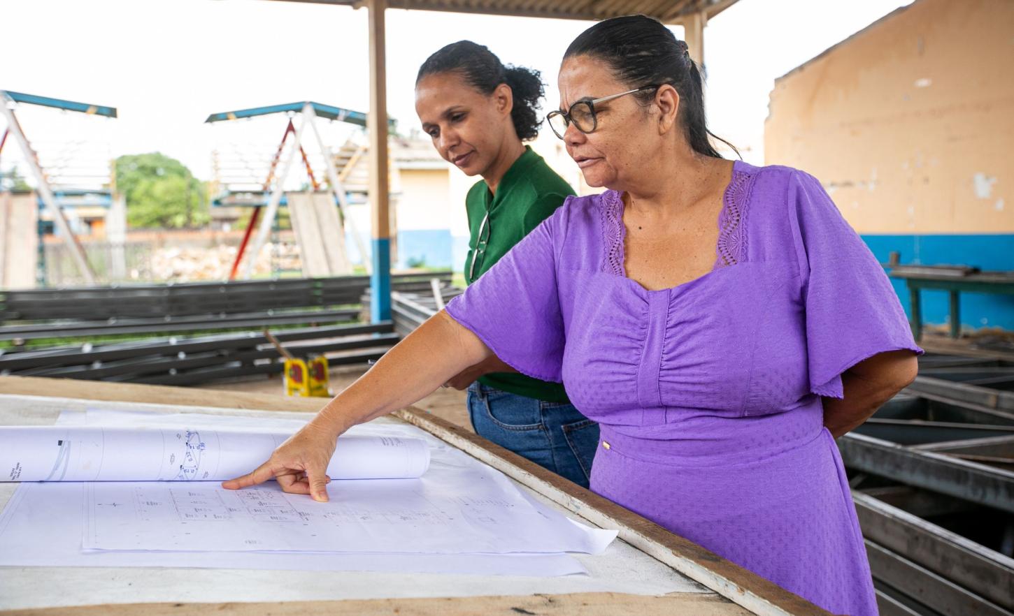 Escola Bom Futuro passa por grande reforma com recurso de Ezequiel Neiva em Machadinho do Oeste