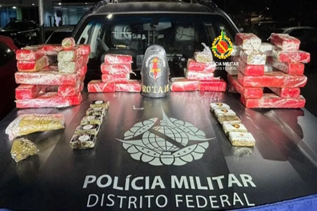 Traficante é preso em Ceilândia Sul com R$ 90 mil em drogas