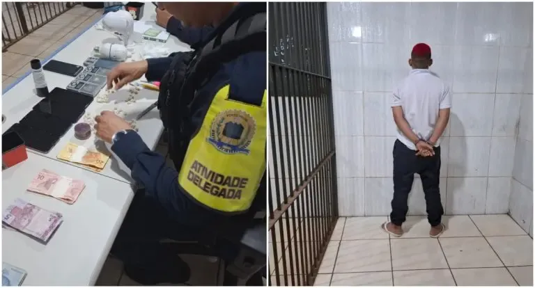 Traficante é preso após roubar usuário e ter boca de fumo descoberta