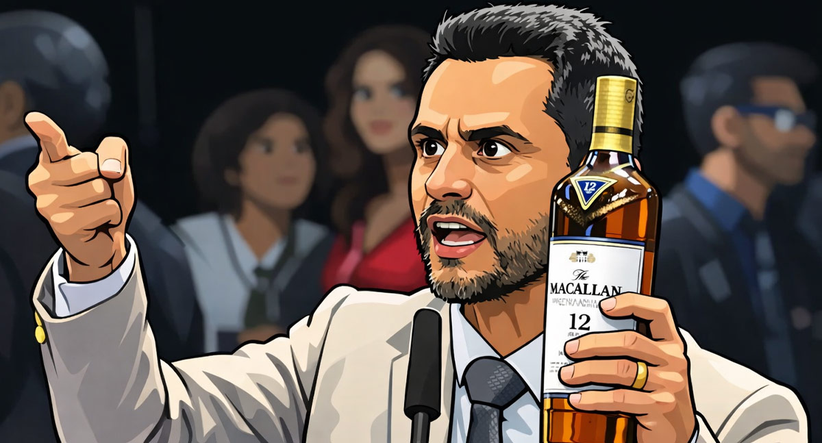 Cleitinho Transforma Senado em Happy Hour Anti-STF: Whisky na Mão e Impeachment na Boca!