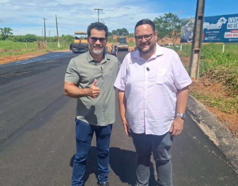NILTON SOUZA: Infraestrutura avança na zona sul e melhora acesso em Porto Velho