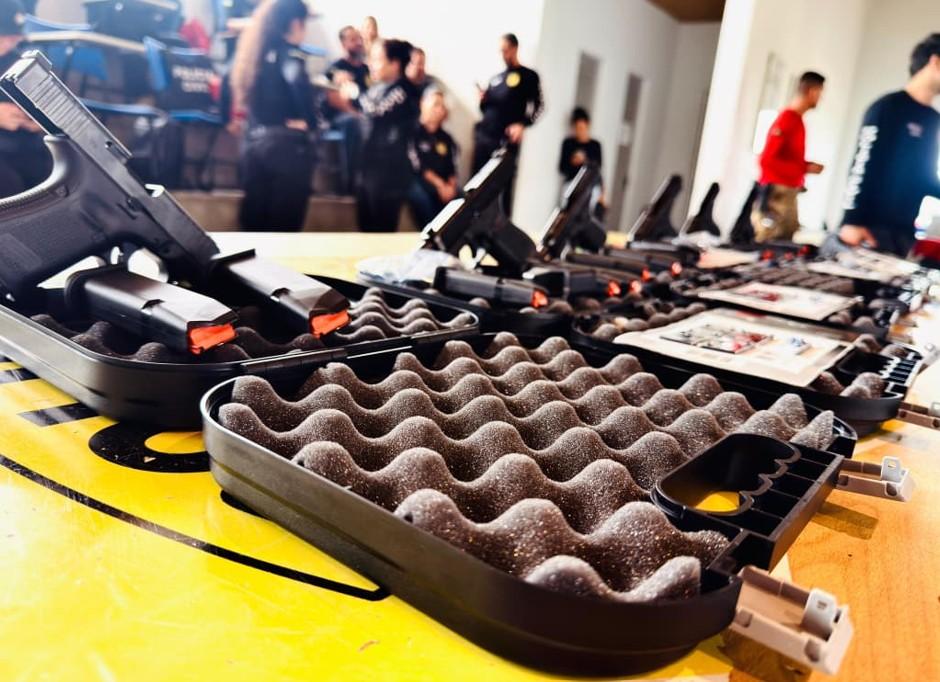 Polícia Civil é reforçada com mais de 600 pistolas adquiridas por emenda do deputado Delegado Lucas