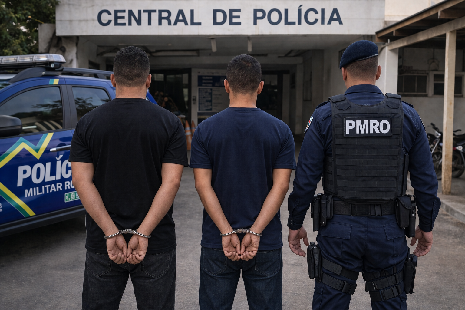 Polícia Militar Prende Três Pessoas por Furto e Receptação no Bairro Panair, em Porto Velho