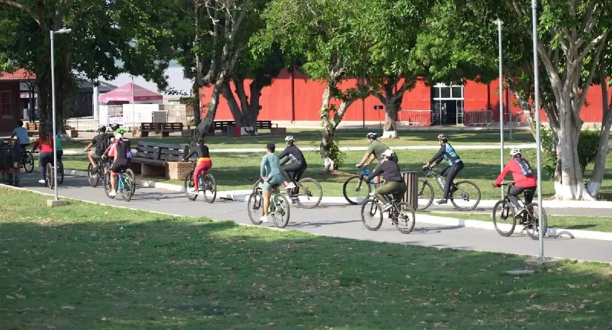 Bora de Bike reúne centenas de ciclistas e valoriza a história de Porto Velho