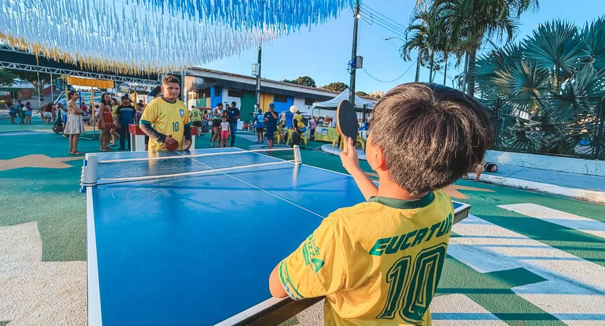 Rua do Hexa em Porto Velho inicia programação diária com lazer, esportes e atividades para famílias