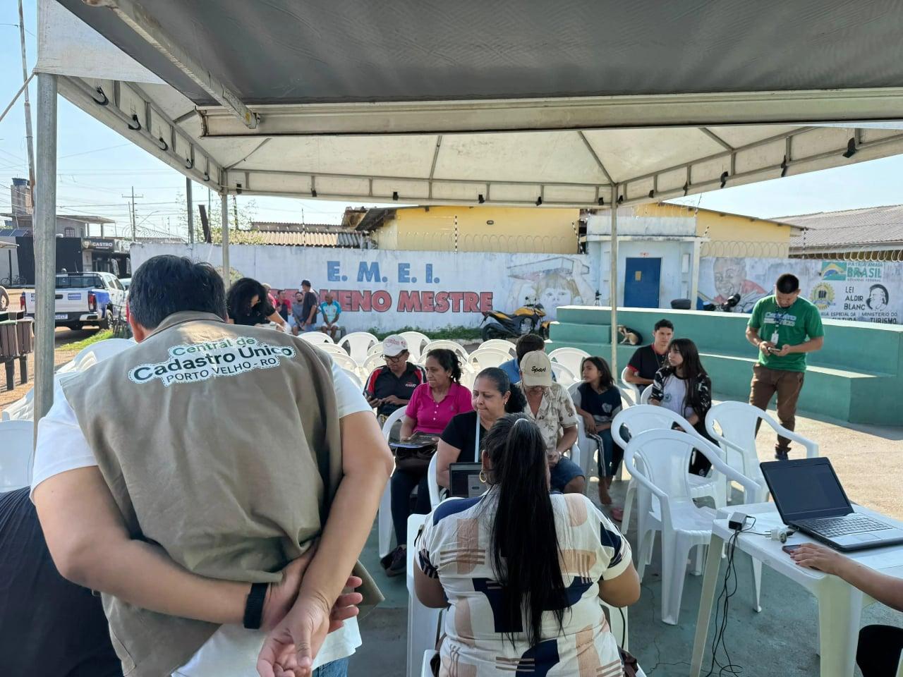 Projeto “CadÚnico no seu Bairro” da Prefeitura chega à Zona Leste de Porto Velho neste sábado (22)